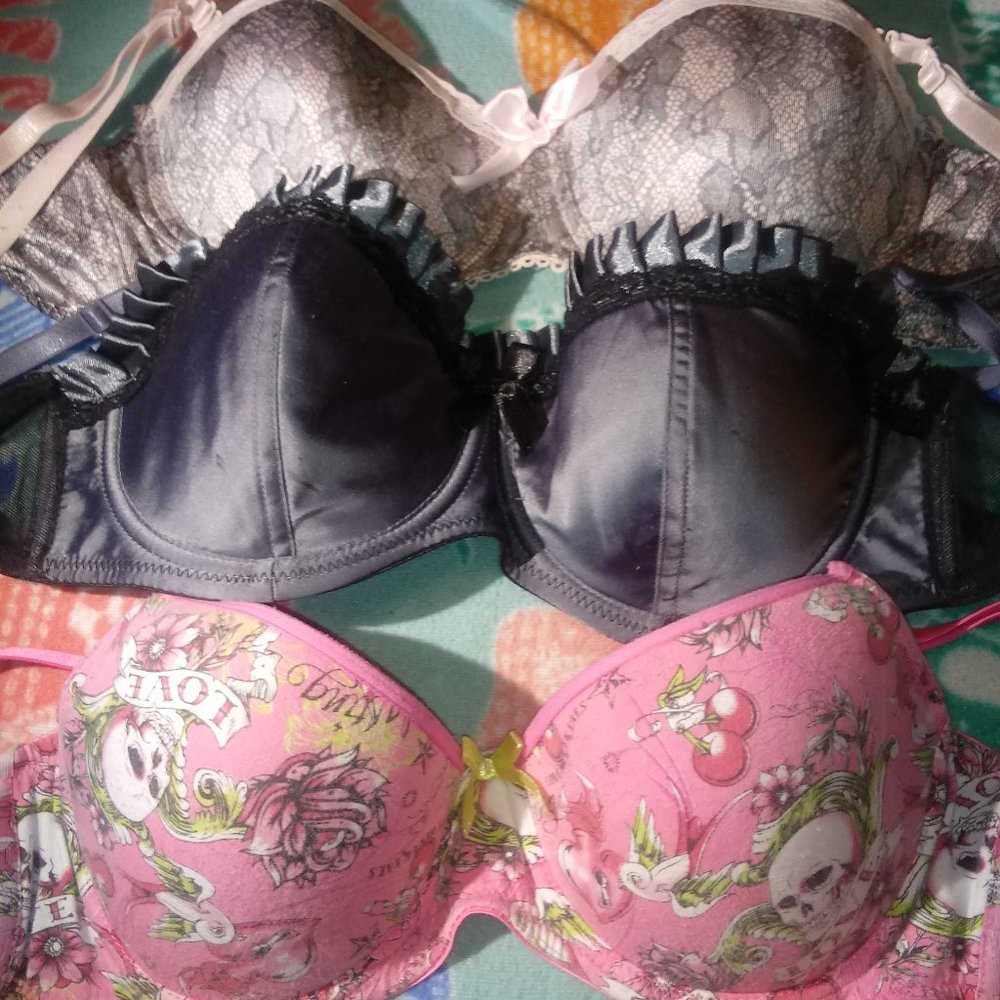 3 piece Victoria Secret bra set